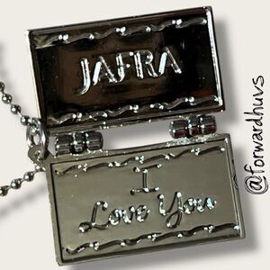 Jafra “I Love Mom” Envelope Message Necklace – 30” Ball Chain